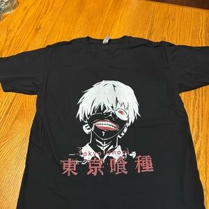 Tokyo Ghoul Black XL T-shirt used